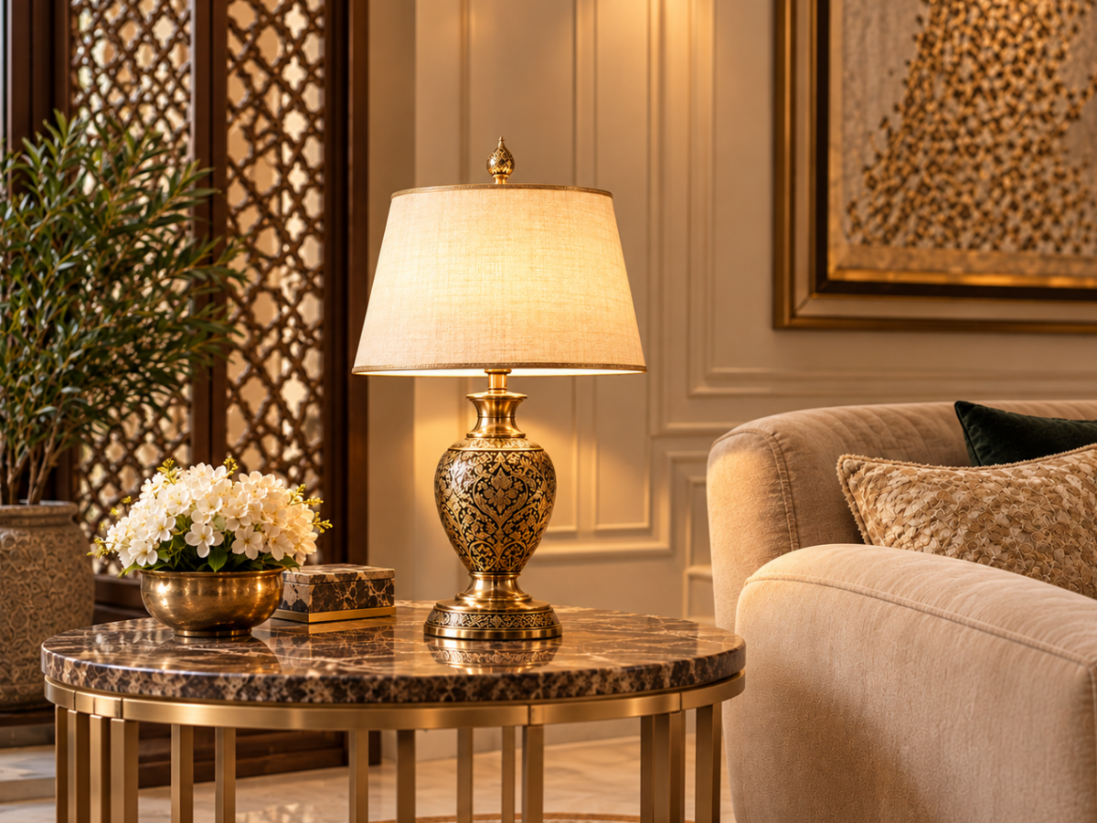 Imperial Brass Table Lamp