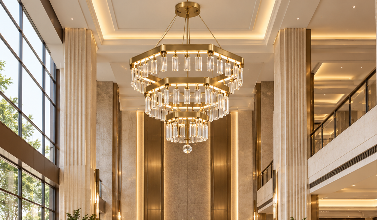 Cascade Atrium Chandelier