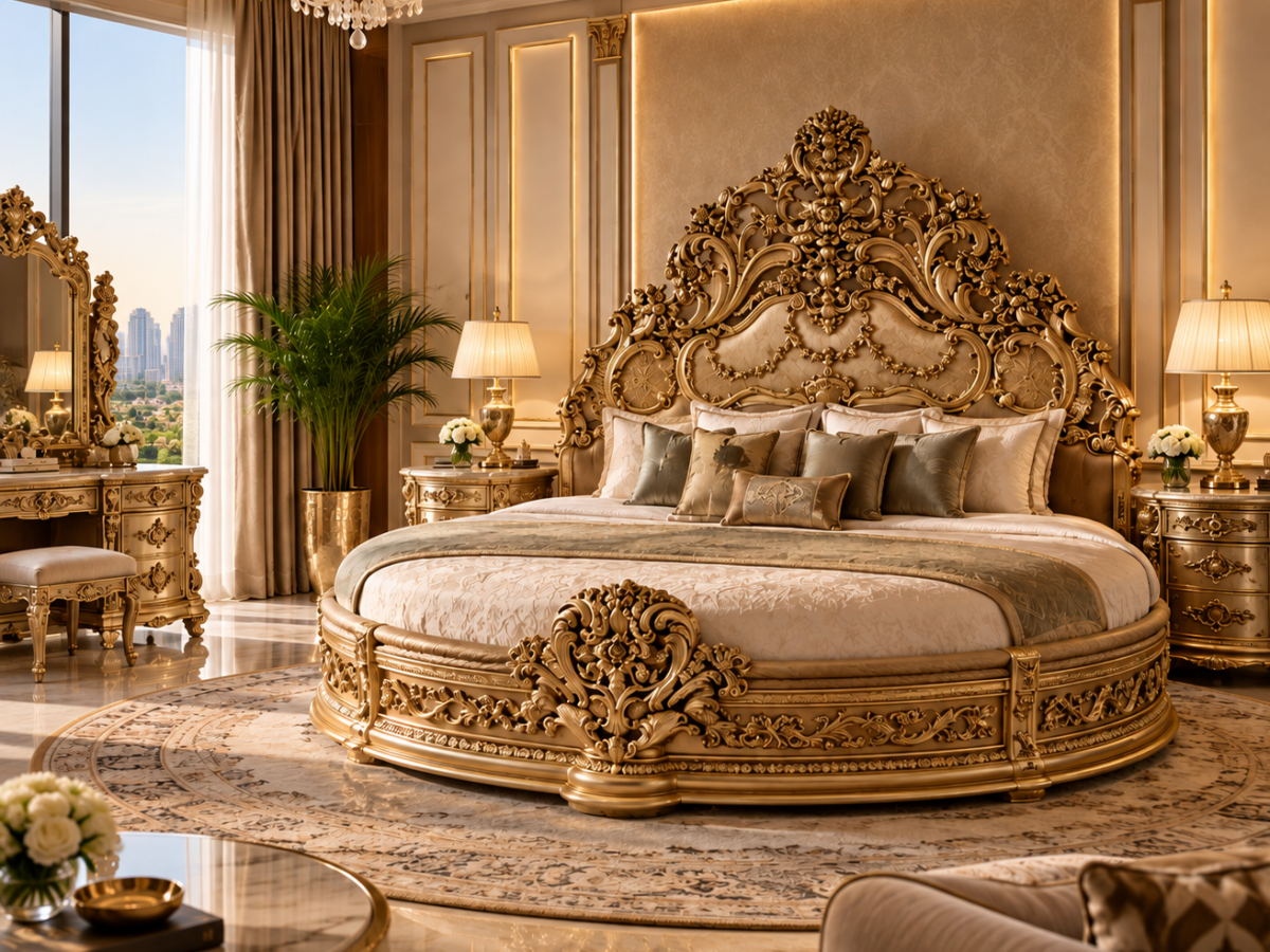 Royal Carved Bedroom Collection