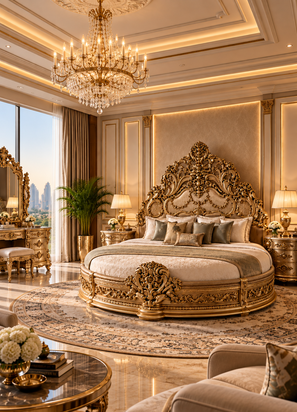 Royal Carved Bedroom Collection
